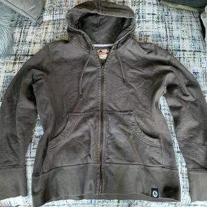 American Giant Grey Woman’s Large ZipUp